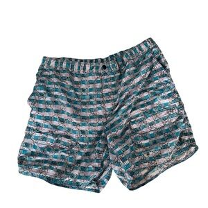 REI Women's Blue and Purple Cargo swim Shorts - large